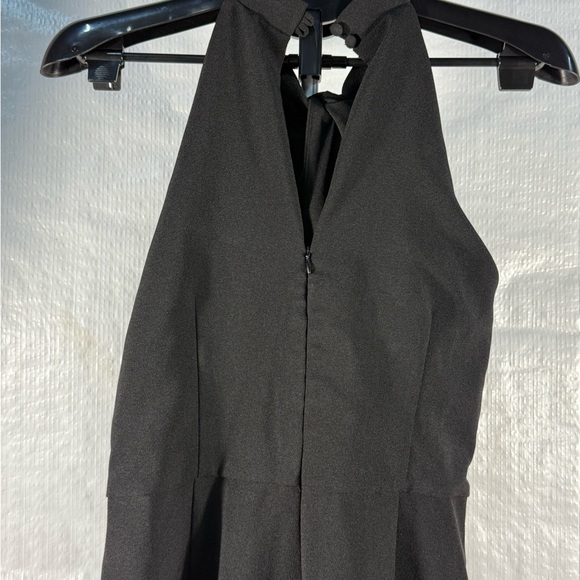 Julia Jordan Black Halter Sheath Jumpsuit - Picture 4 of 5